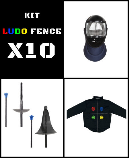 LOT DE 10 KITS LUDO-FENCE®